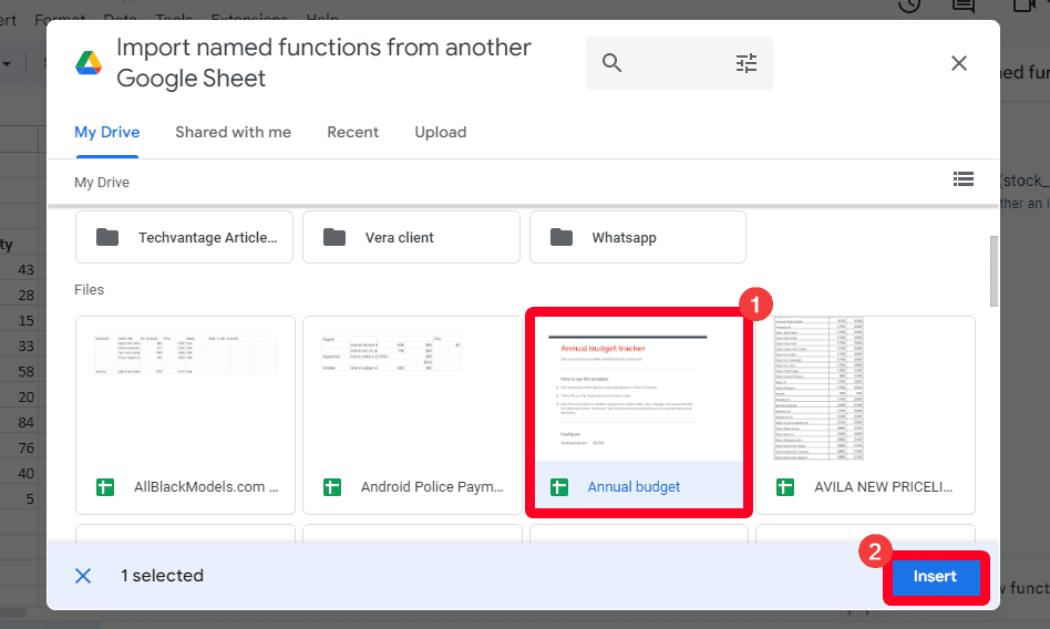 Εισαγωγή συναρτήσεων με όνομα από άλλο υπολογιστικό φύλλο Google