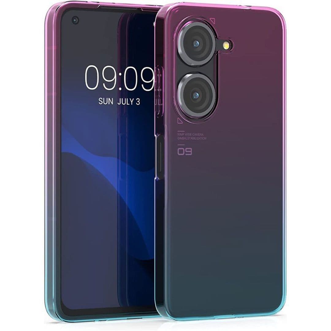 Kwmobile-Clear-Bicolor-Case-Zenfone-9