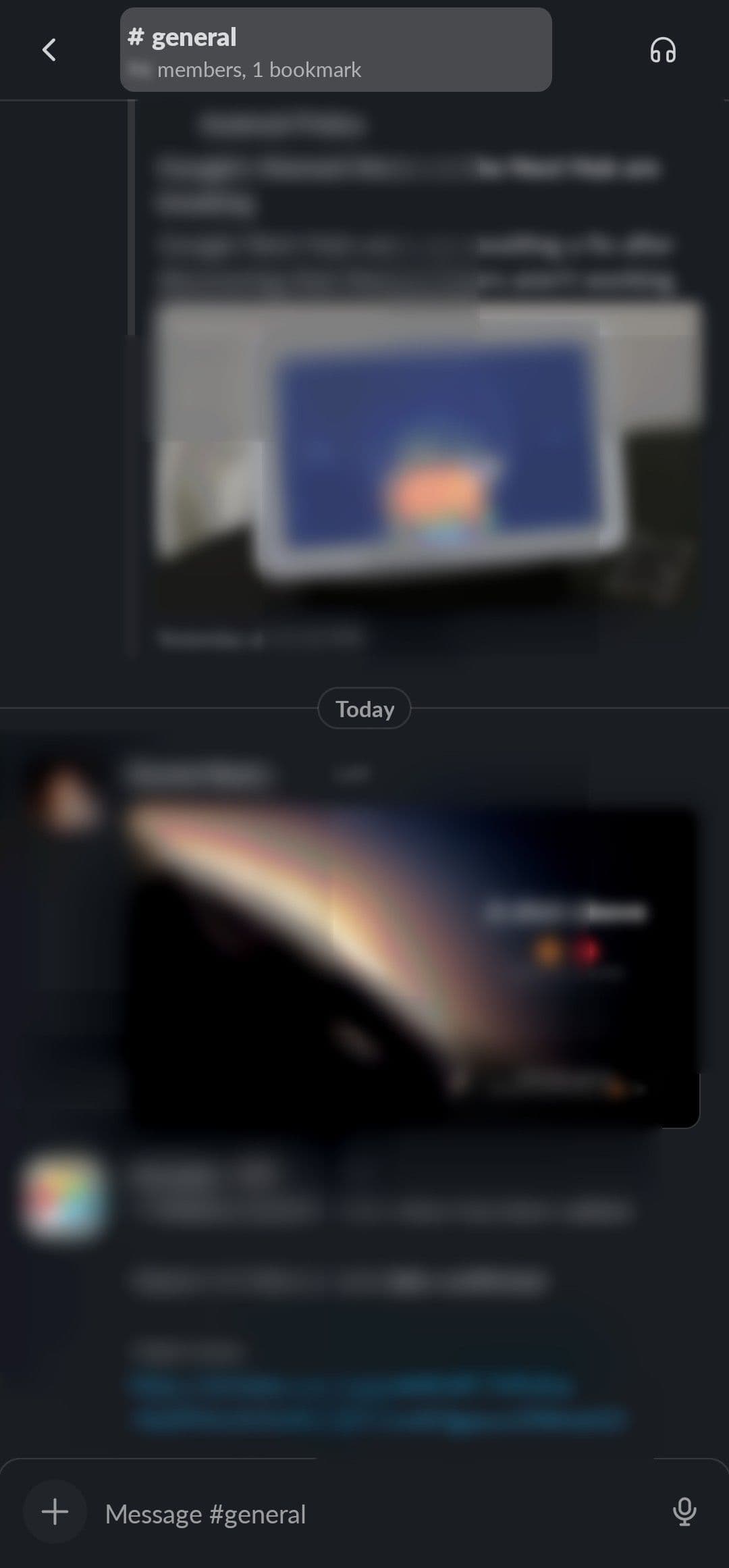 Άνοιγμα καναλιού Slack στο κινητό