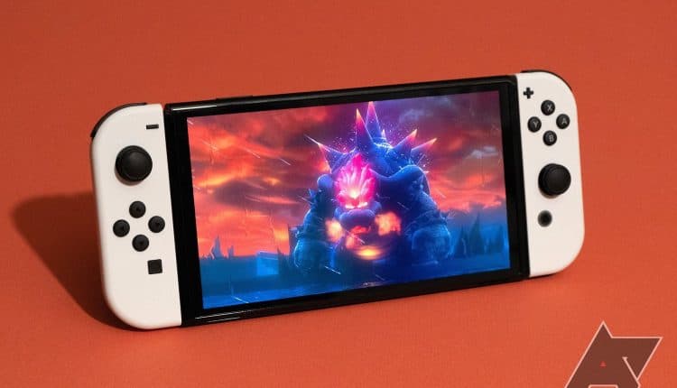 nintendo switch (oled model) bowser