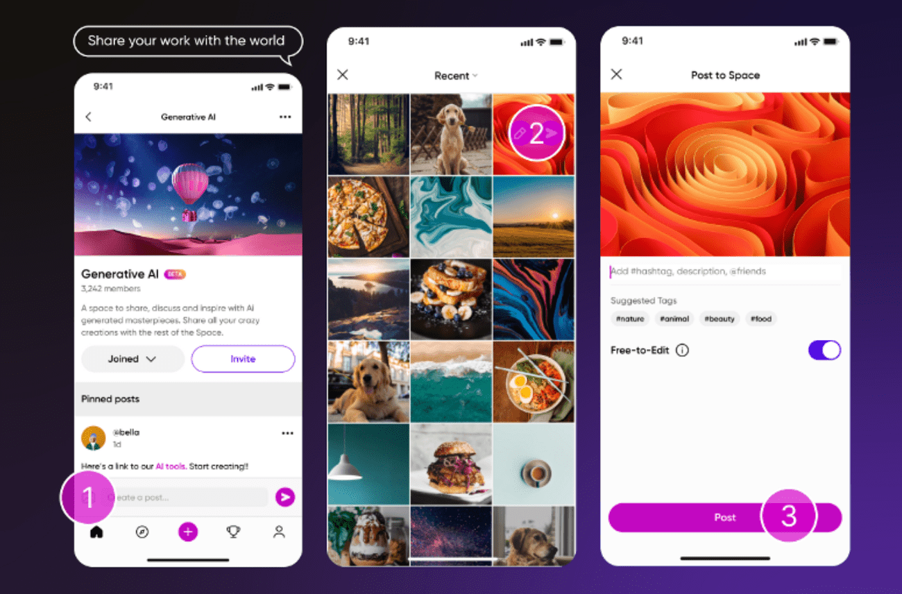 Η νέα λειτουργία Spaces της Picsart