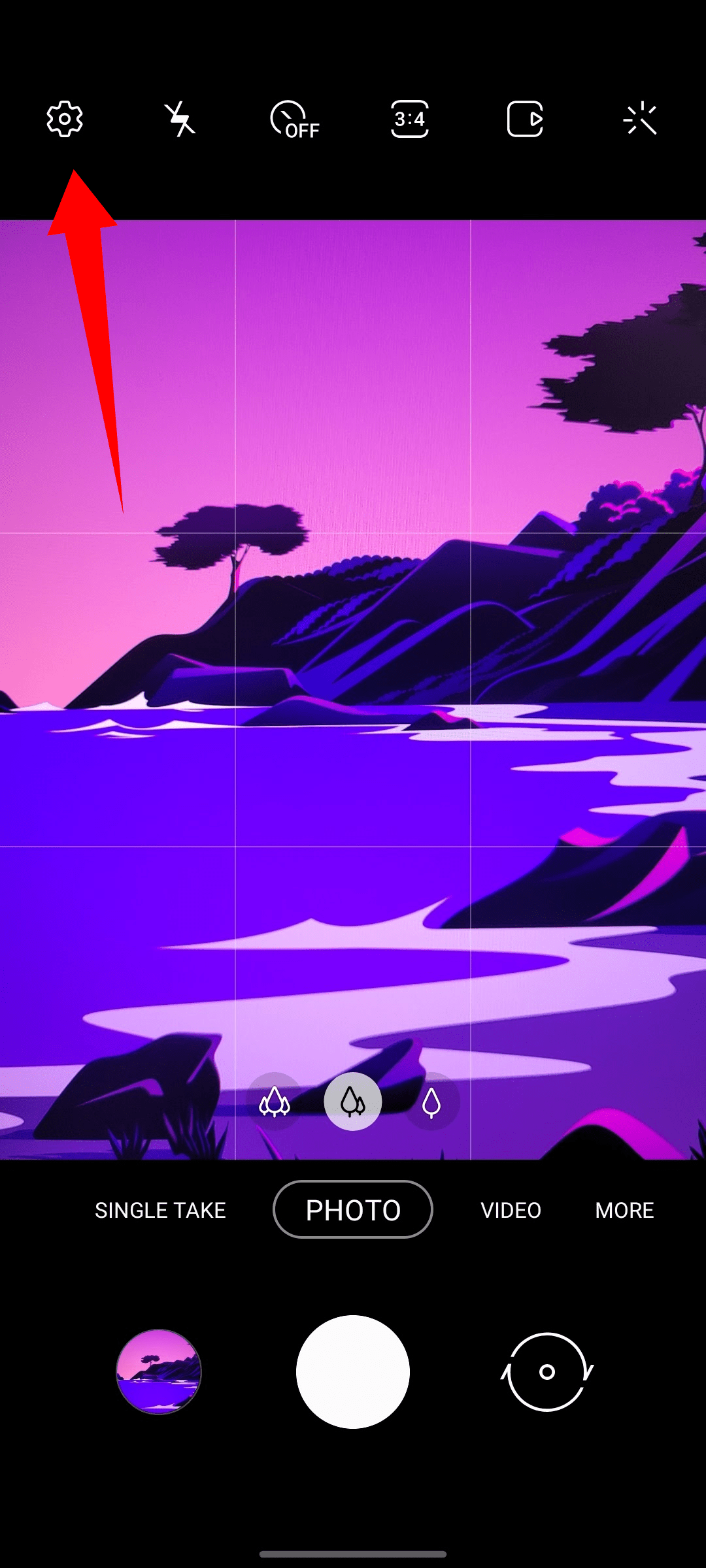 How to access the Settings