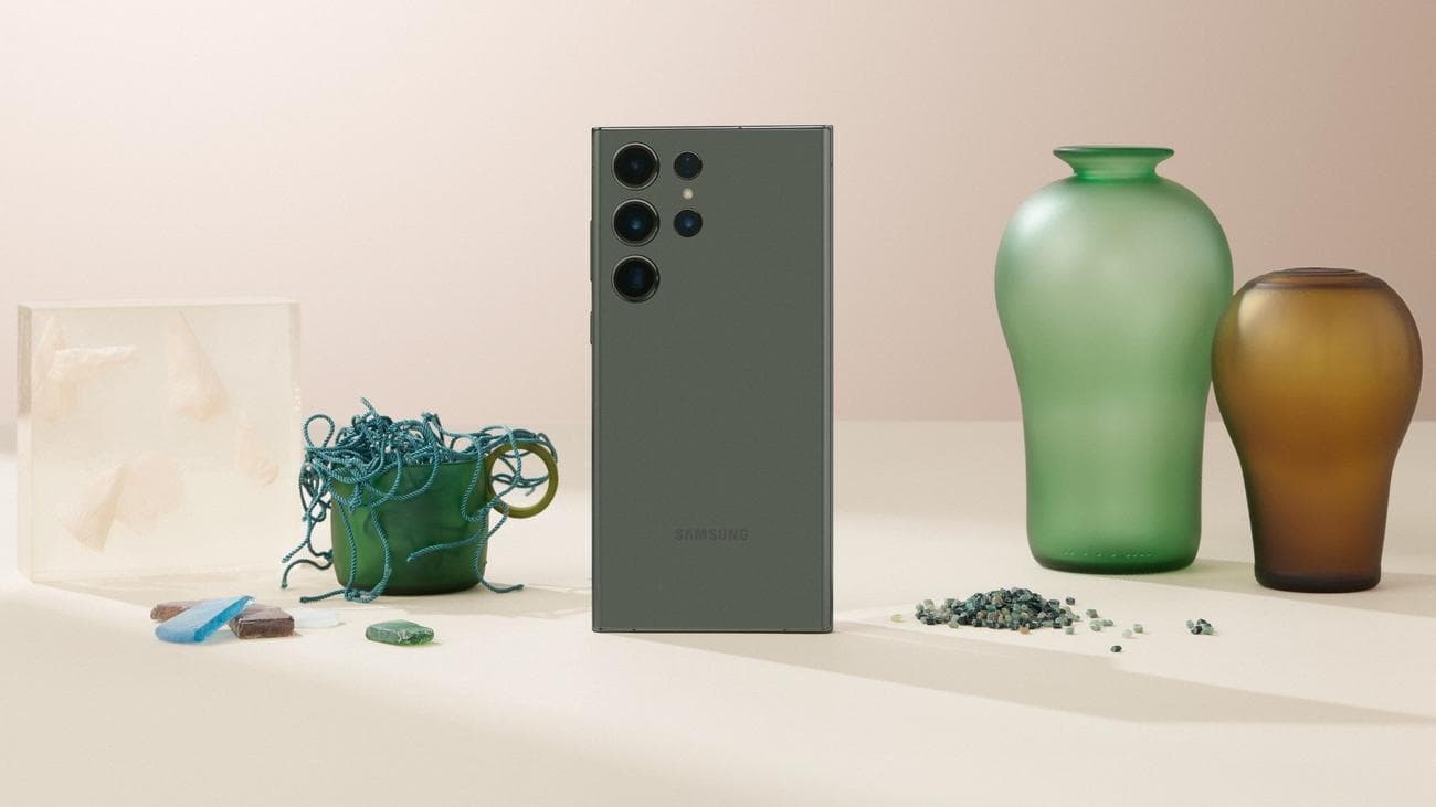 Samsung Galaxy S23 κατασκευασμένο με ανακυκλωμένα υλικά