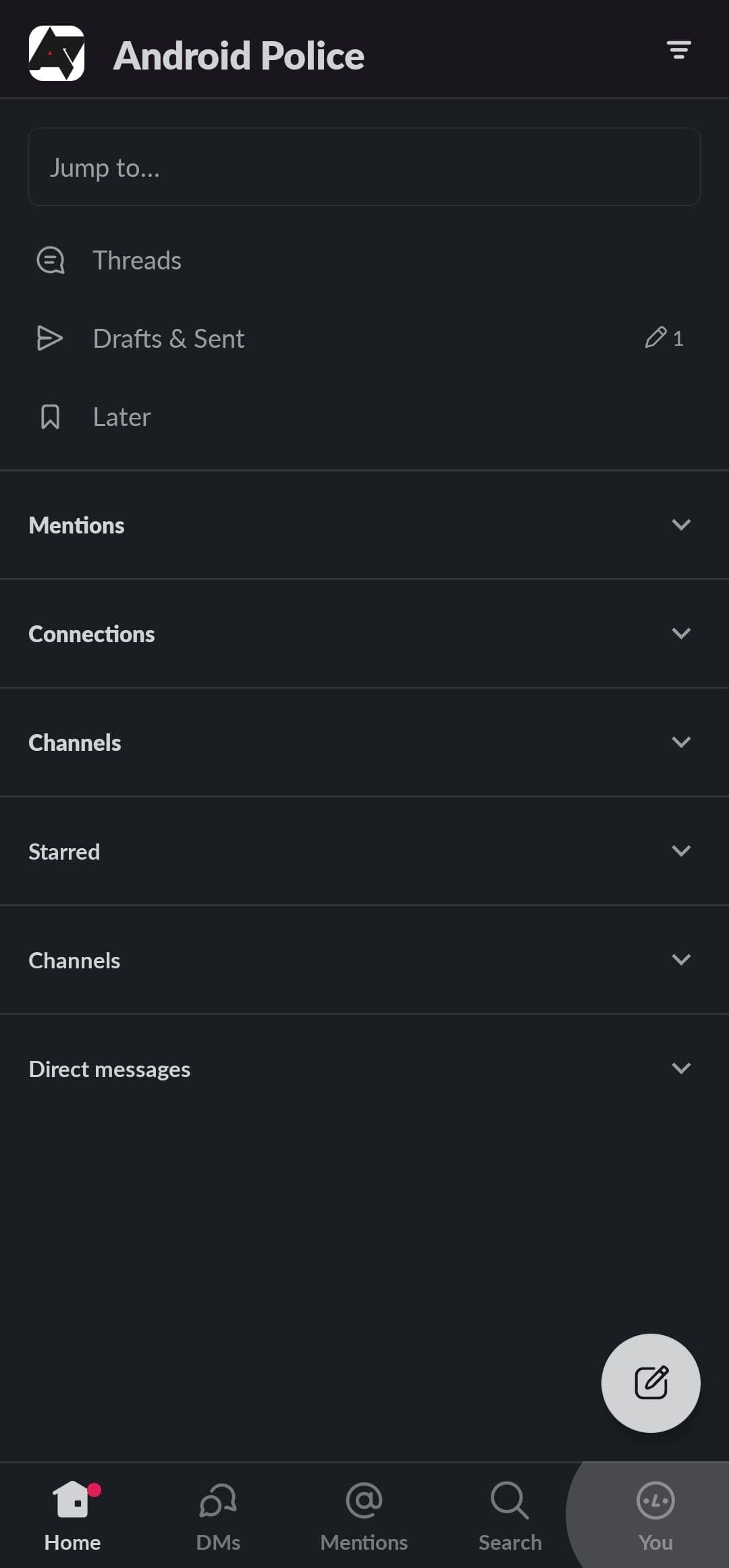 Χαλαρή αρχική σελίδα για κινητά
