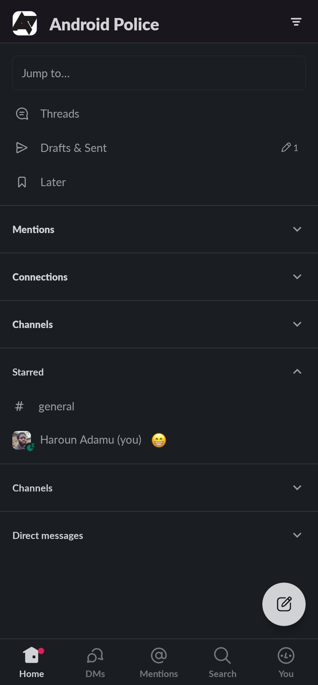 Χαλαρή αρχική σελίδα για κινητά