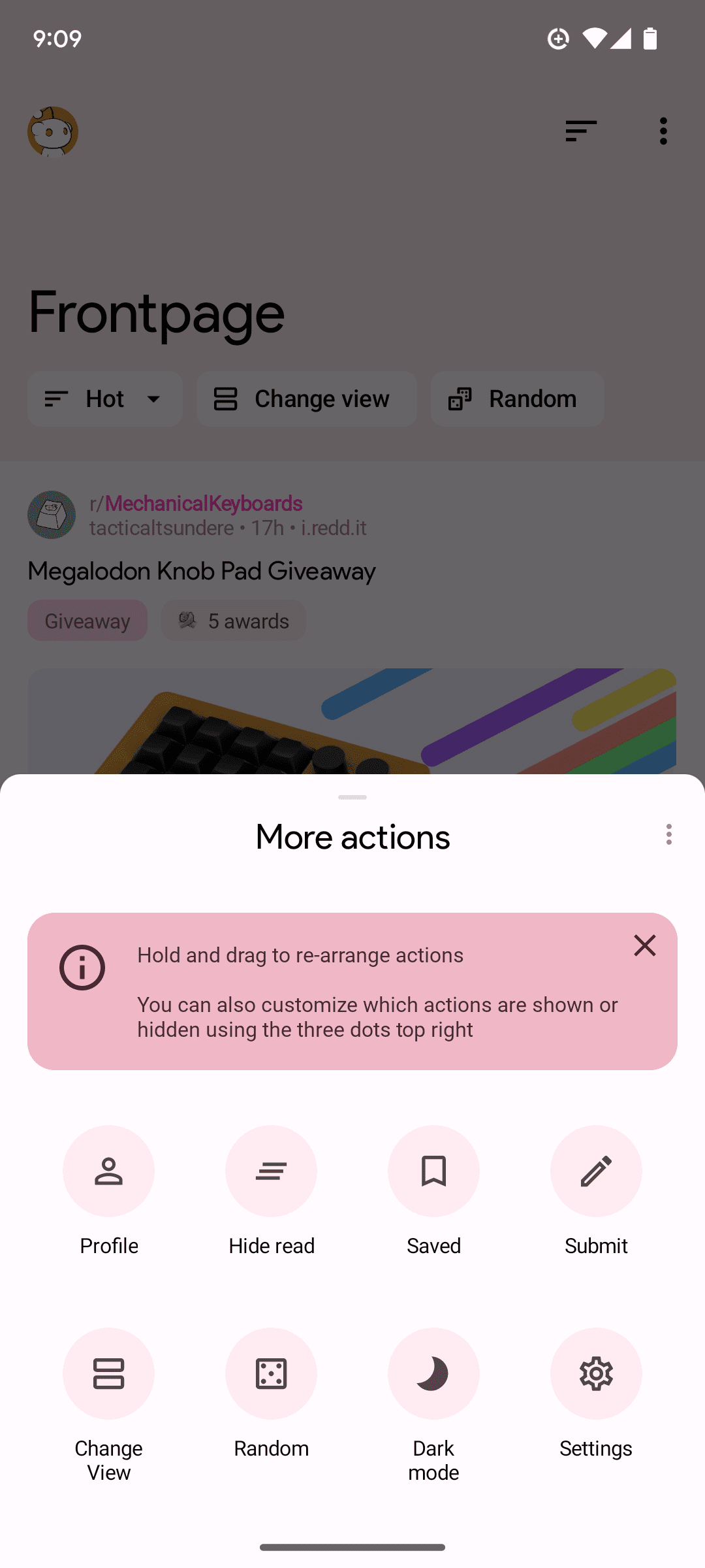 στιγμιότυπο οθόνης ενός αναδυόμενου παραθύρου στην εφαρμογή συγχρονισμού