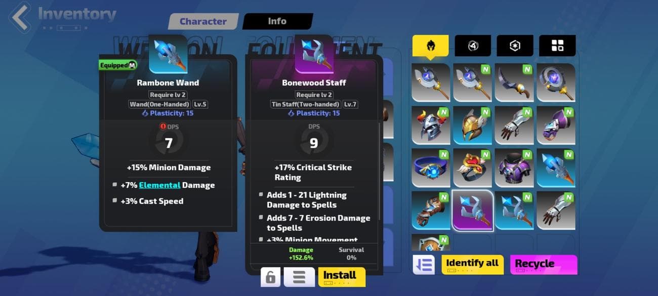 Αντικατάσταση φακών-εργαλείων