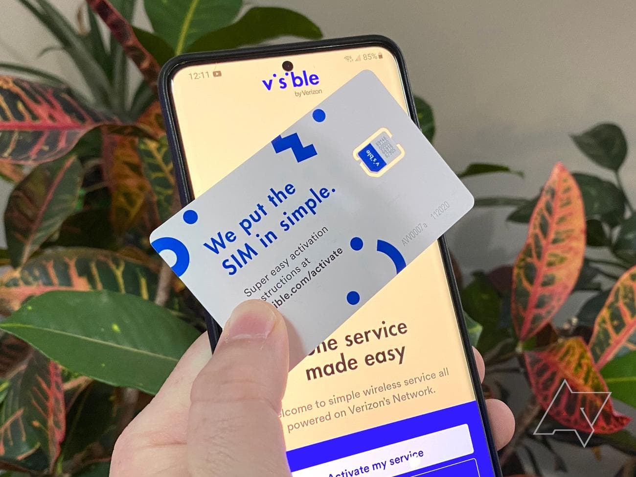 Visible SIM with a Samsung Galaxy S20+