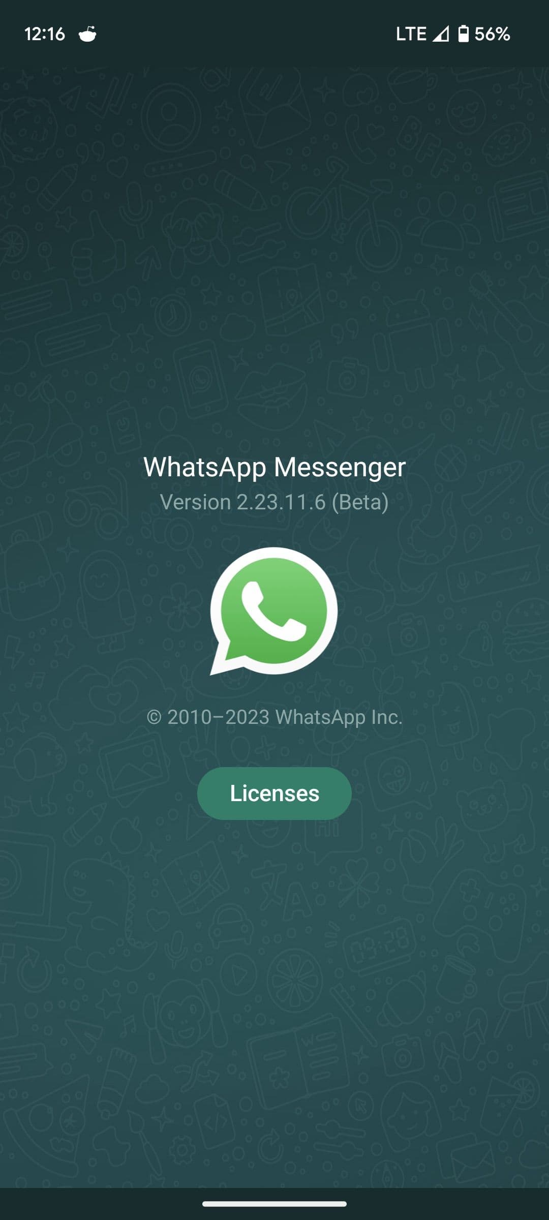WhatsApp beta έκδοση