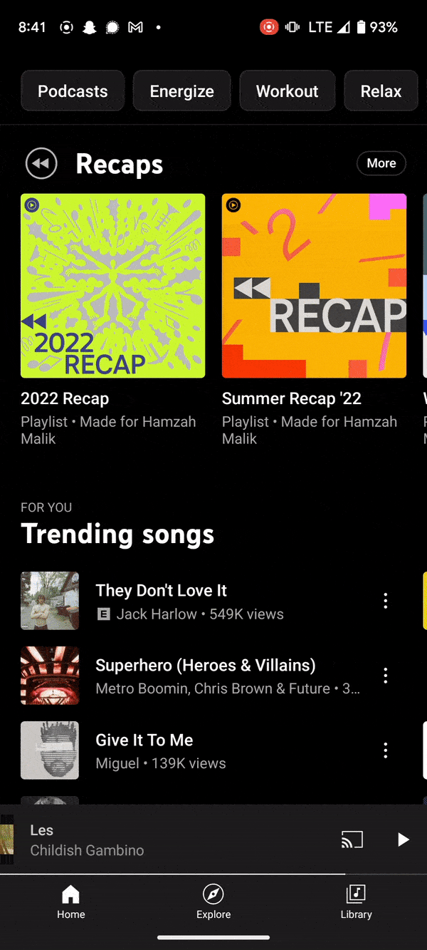 , Το mini-player του YouTube Music θέλει να κάνετε σάρωση για παράβλεψη, TechWar.gr