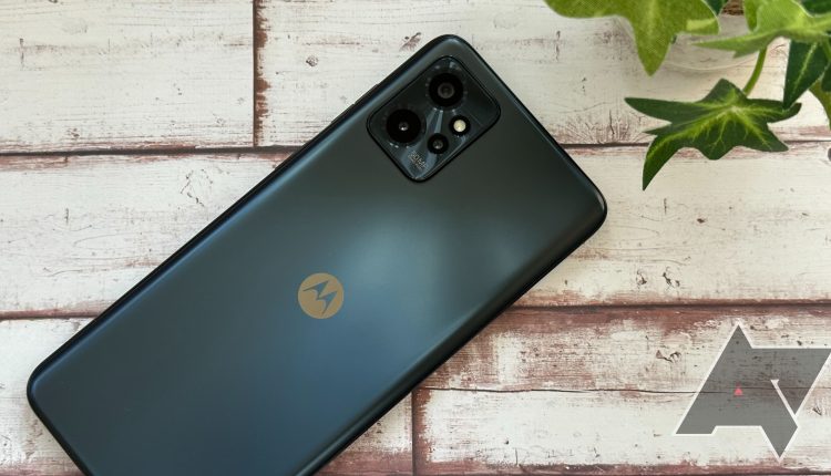 Top down image of the Moto G Power 5G