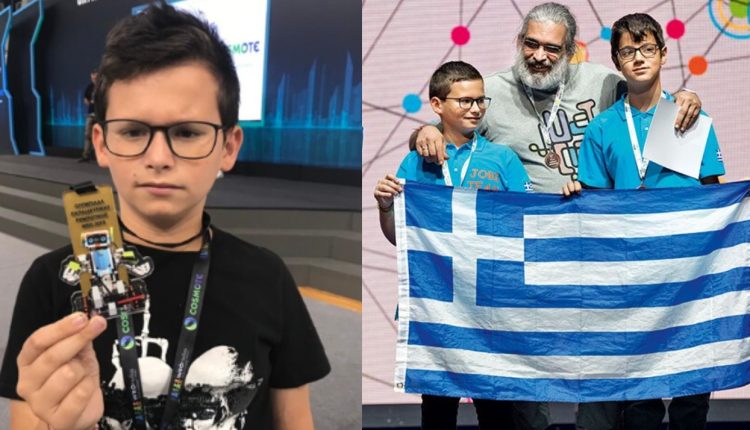 Βασίλης Ντάτης: Ο 11χρονος Έλληνας – “Αϊνστάιν” που κέρδισε μετάλλιο στην παγκόσμια Ολυμπιάδα Ρομποτικής