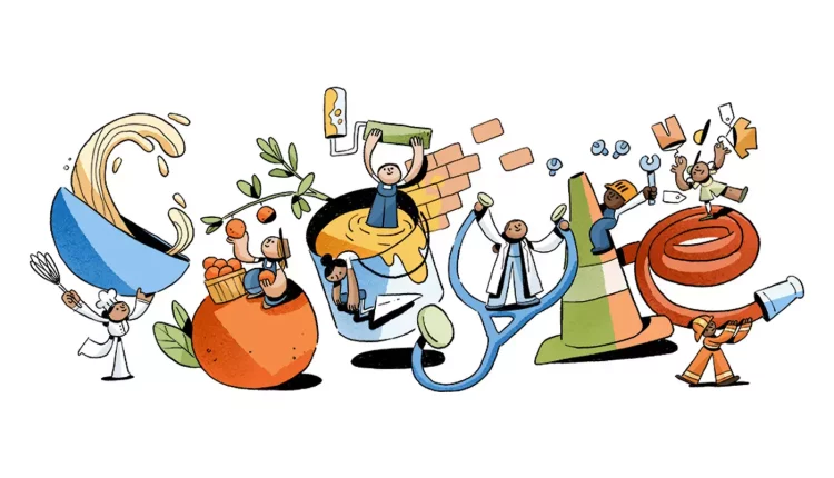 Εργατική Πρωτομαγιά: Η Google γιορτάζει με ένα Doodle - Οικονομικός Ταχυδρόμος