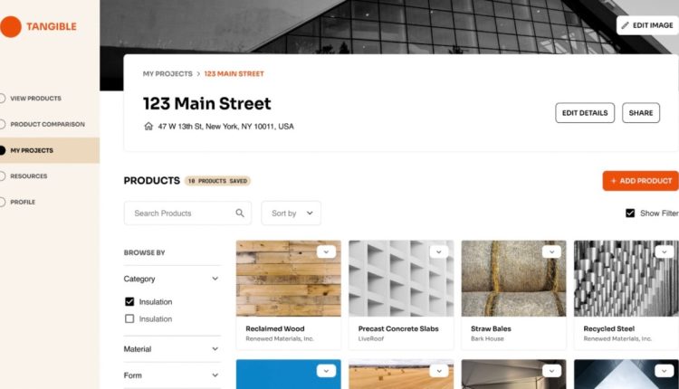 Η Tangible θέλει να κλιμακώσει την απανθρακοποίηση των κατασκευών
