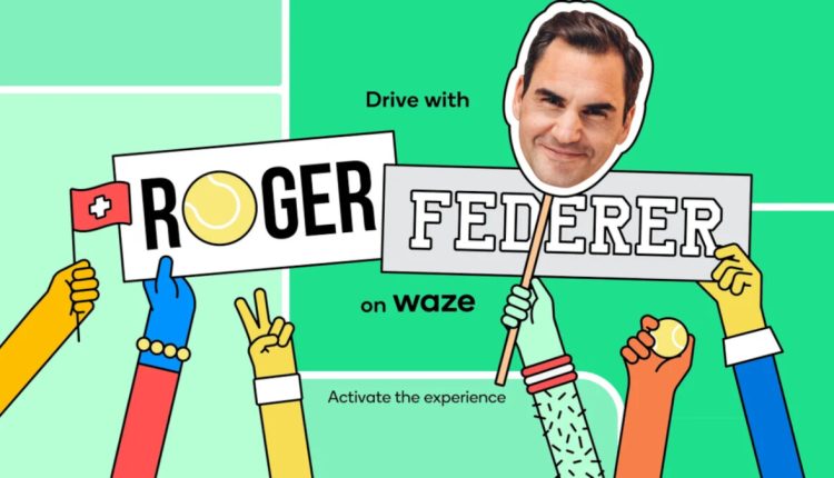 Η Waze συνεργάζεται με τον θρύλο του τένις Roger Federer για μια νέα οδηγική εμπειρία
