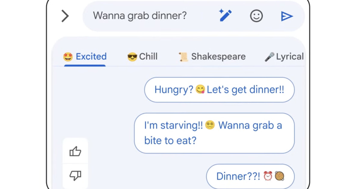 Η έκδοση beta Magic Compose της Google είναι εδώ — αλλά στέλνει τα μηνύματά σας στην Google
