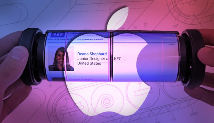 Λοιπόν, τι γίνεται με ένα iPhone με μια εκπληκτική οθόνη που αναδιπλώνεται σαν κύλιση;
