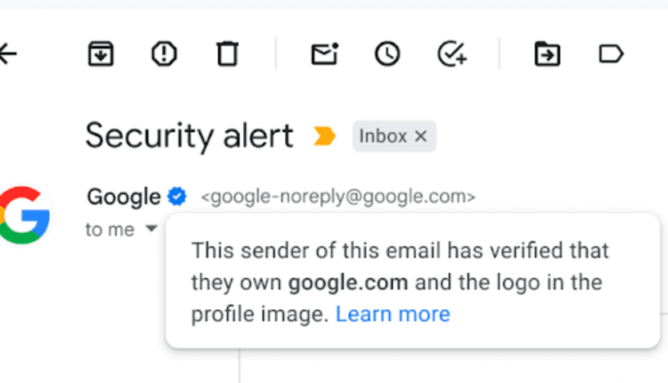 Μπλε επαληθευμένα σημάδια ελέγχου έρχονται στο Gmail