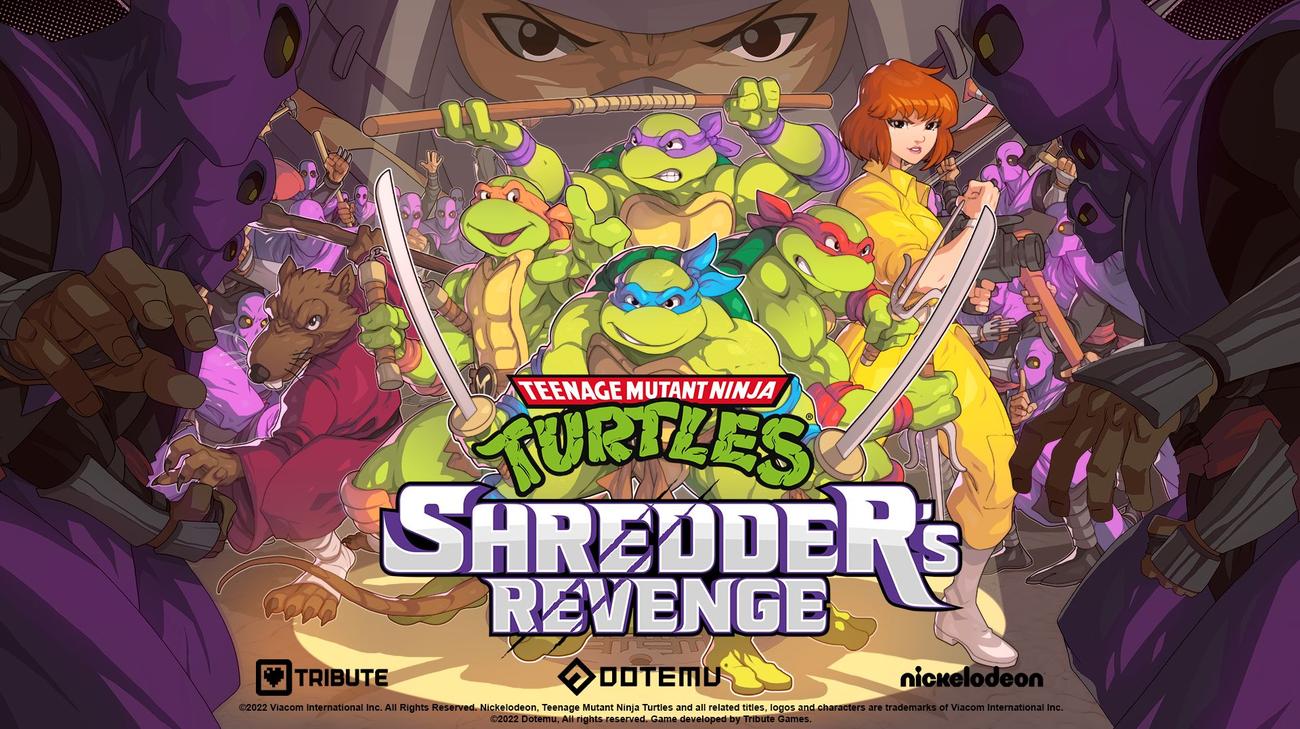 TMNT Shredder's Revenge launch hero