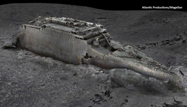 Ολοκληρώθηκε η πρώτη 3D απεικόνιση ολόκληρου του ναυαγίου του Τιτανικού (ΕΙΚΟΝΕΣ+ΒΙΝΤΕΟ)