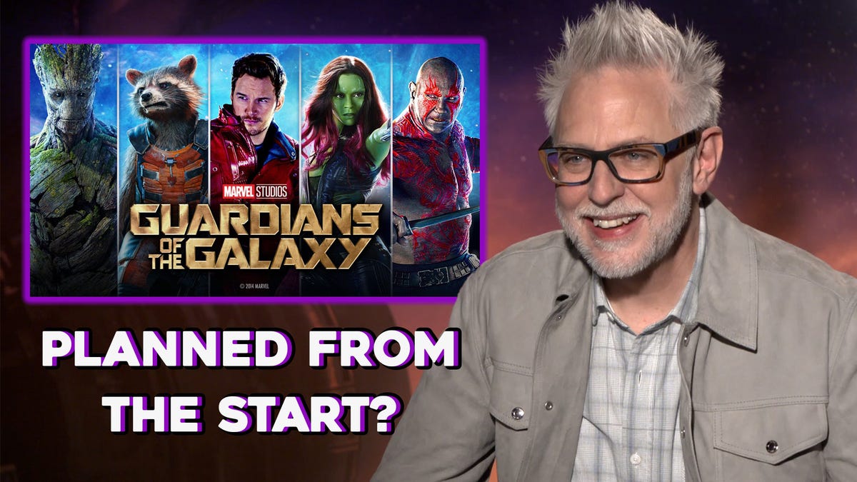  Πόσοι από τους Guardians of the Galaxy Σχεδίασε ο James Gunn από την αρχή;  |  io9 Συνέντευξη

