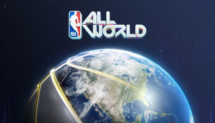 NBA All- World announcement hero