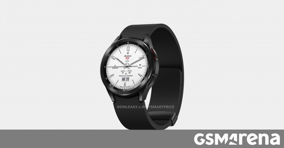 Τα renders του Samsung Galaxy Watch6 Classic δείχνουν την επιστροφή της περιστρεφόμενης στεφάνης
