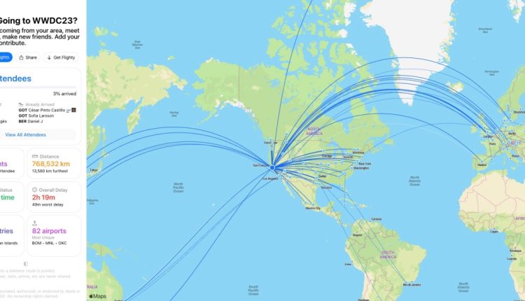 Το εργαλείο του Flighty θα σας βοηθήσει να συνδεθείτε με άλλους συμμετέχοντες στο WWDC
