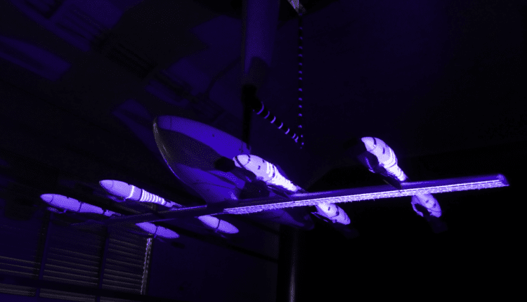 Το ιπτάμενο ταξί της Eve επέζησε από μια αεροδυναμική σήραγγα
