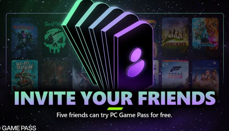 Το νέο πρόγραμμα παραπομπής Xbox Game Pass της Microsoft σάς επιτρέπει να προσκαλέσετε φίλους υπολογιστή να δοκιμάσουν το Game Pass