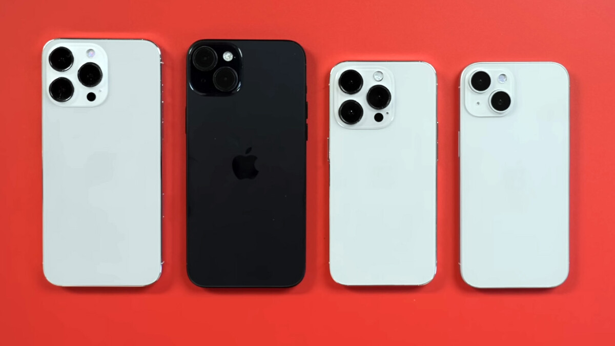 Το πλήρες σετ εικονικών μονάδων iPhone 15 και iPhone 15 Pro Max εμφανίζει τις αλλαγές σχεδίασης iPhone 2023
