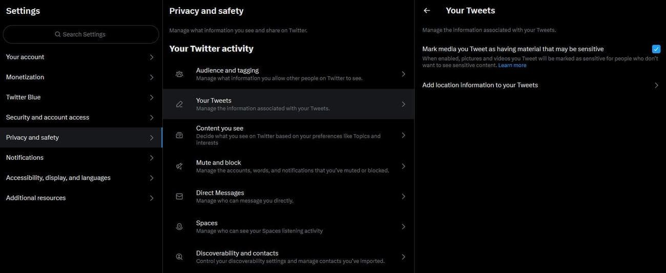 , Πώς να δείτε ευαίσθητο περιεχόμενο, TechWar.gr