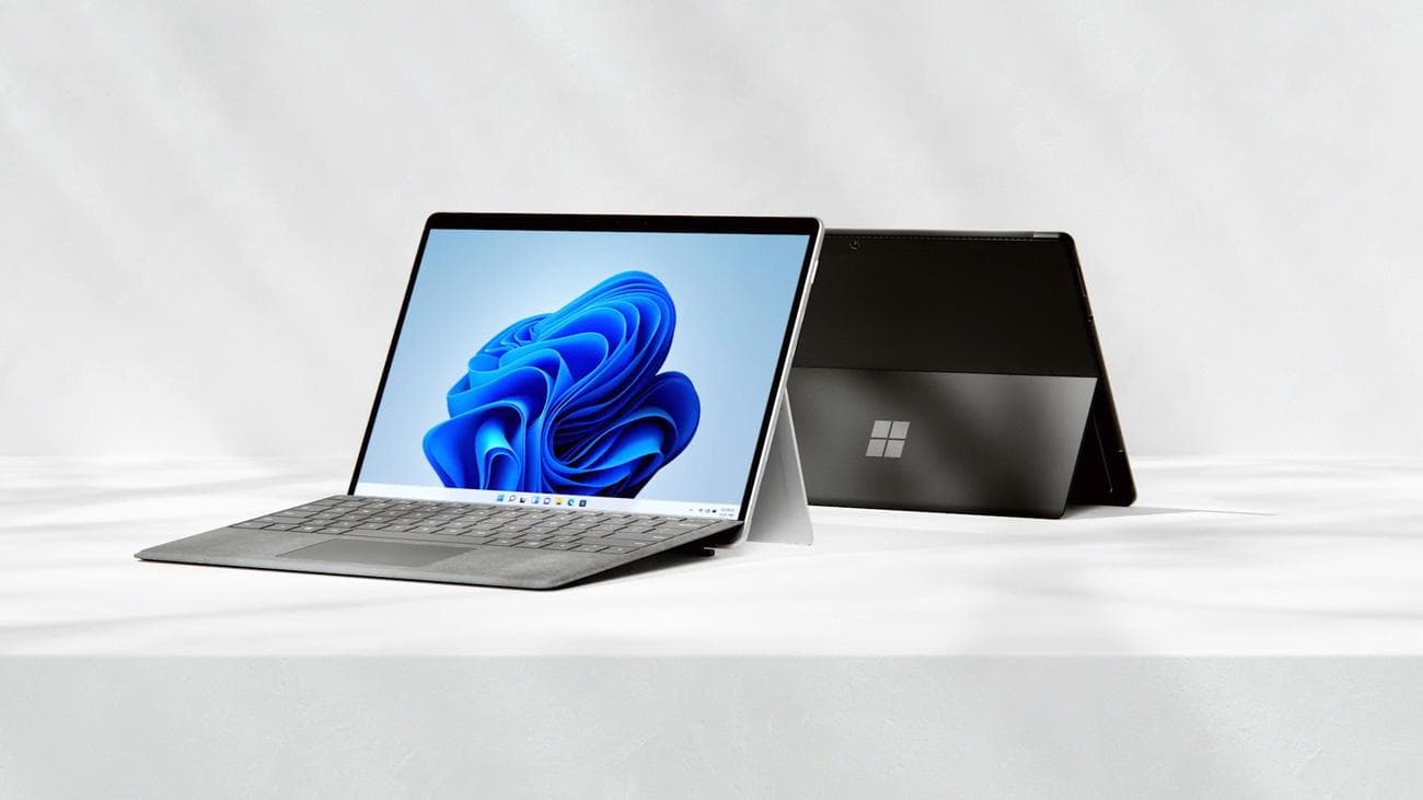 Εικόνες συσκευής Surface Pro 8