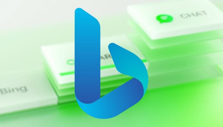 Bing logo in front of Bing Chat