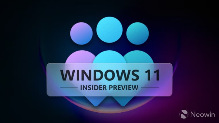 A big Windows Insider logo with Windows 11 Insider Preview on it