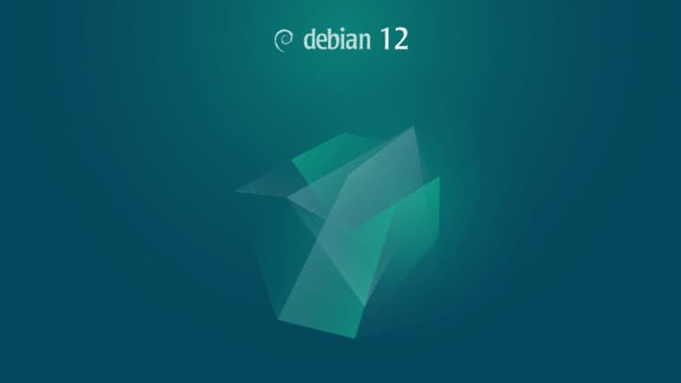 Debian 12 above an emerald