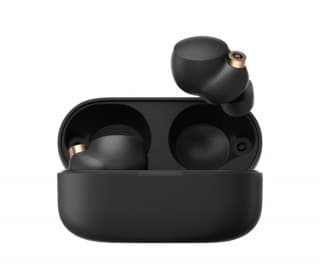 Το τρέχον Sony WF-1000XM4 σε μαύρο χρώμα