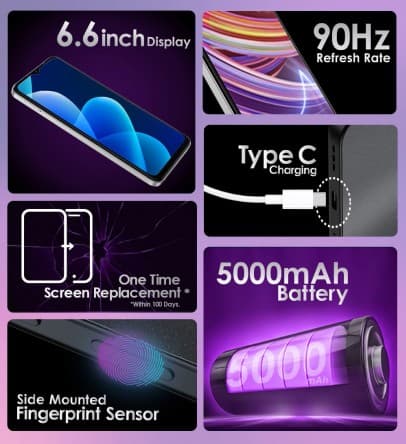 αφίσα κυκλοφορίας του itel S23 και βασικές προδιαγραφές