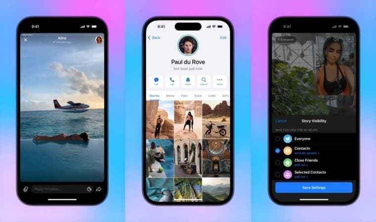 Το Telegram ανακοινώνει ιστορίες