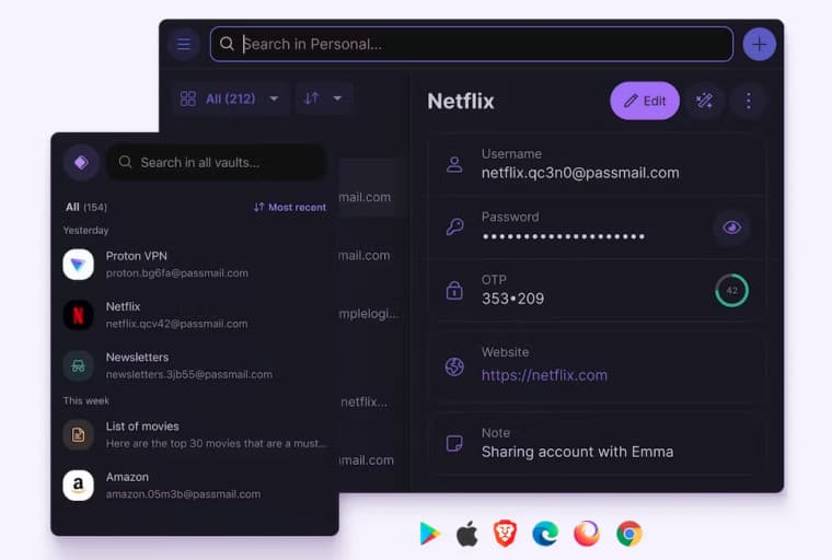 Proton Password Manager
