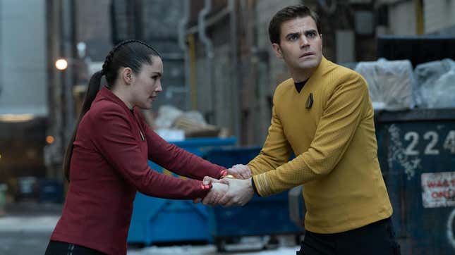 Εικόνα για άρθρο με τίτλο Strange New Worlds Got Its City on the Edge of Forever