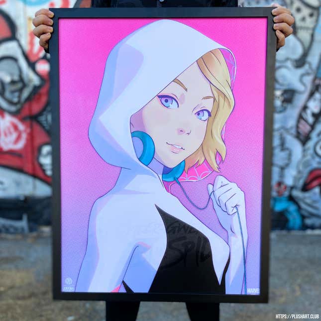 Εικόνα για το άρθρο με τίτλο Celebrate Spider-Verse βάζοντας την Gwen Stacy στον τοίχο σας