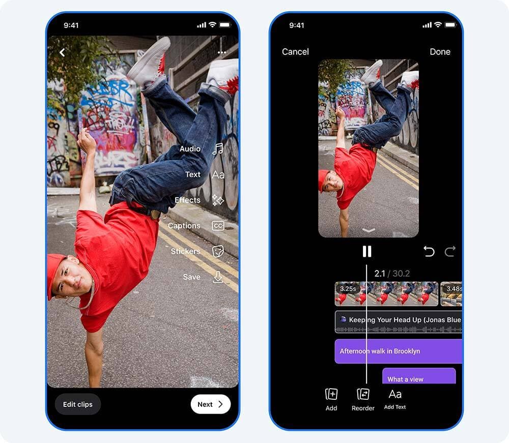 Image Credit–Facebook - Οι ενημερώσεις του Facebook βελτιώνουν τη δημιουργία τροχών, την αύξηση του κοινού και τη δημιουργία εσόδων από περιεχόμενο