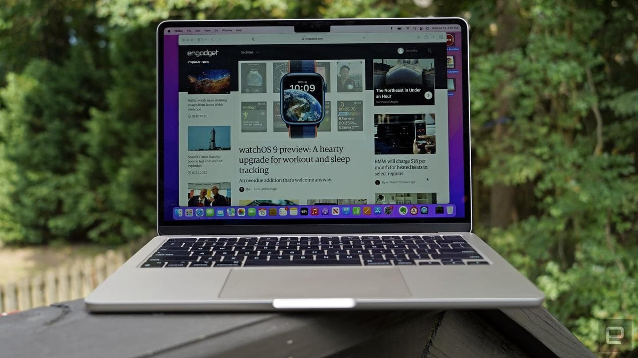Φορητός υπολογιστής Apple 2022 MacBook Air με τσιπ M2