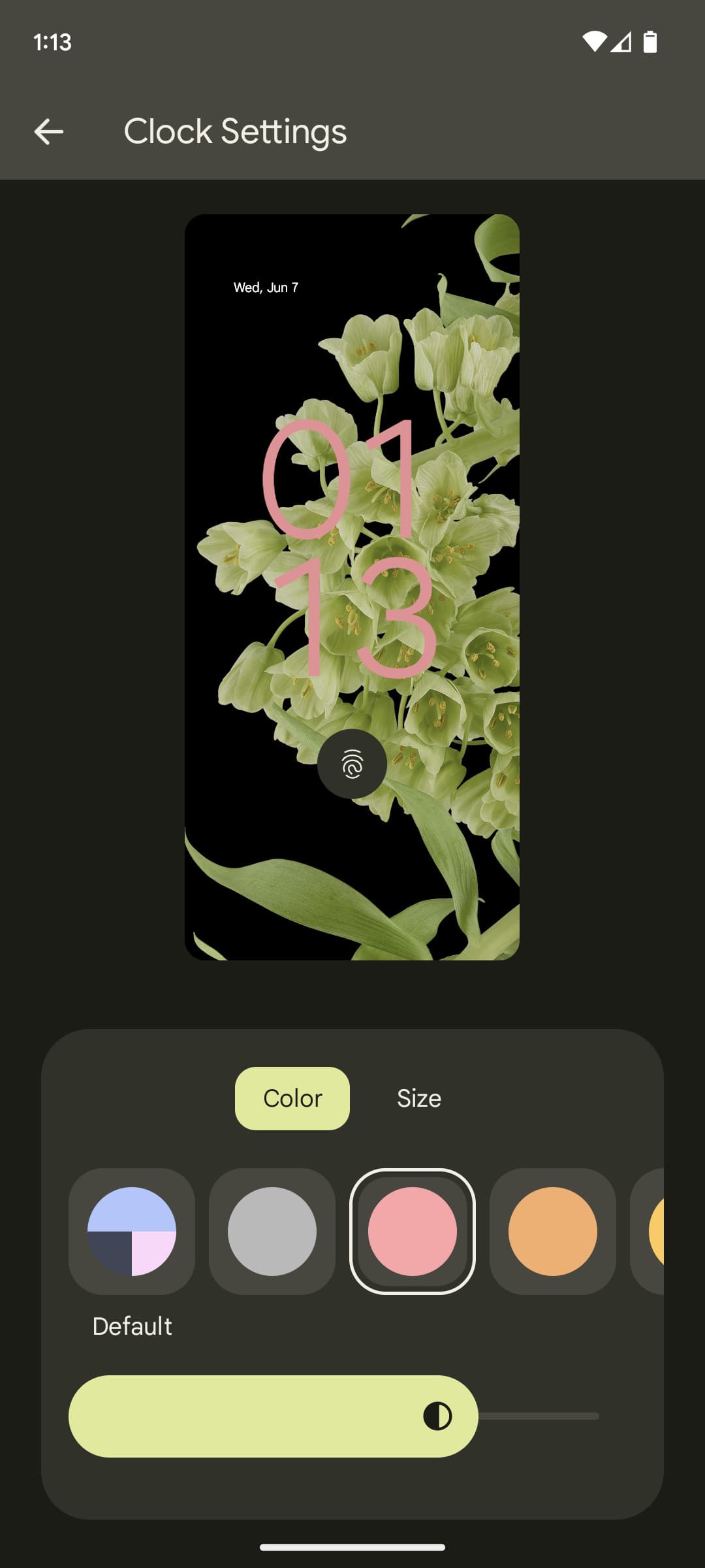 Android 14 Στιγμιότυπα οθόνης προσαρμογών κλειδώματος οθόνης 3