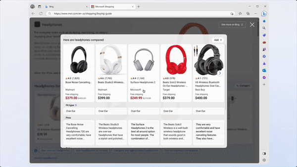 Σύνοψη κριτικής Bing