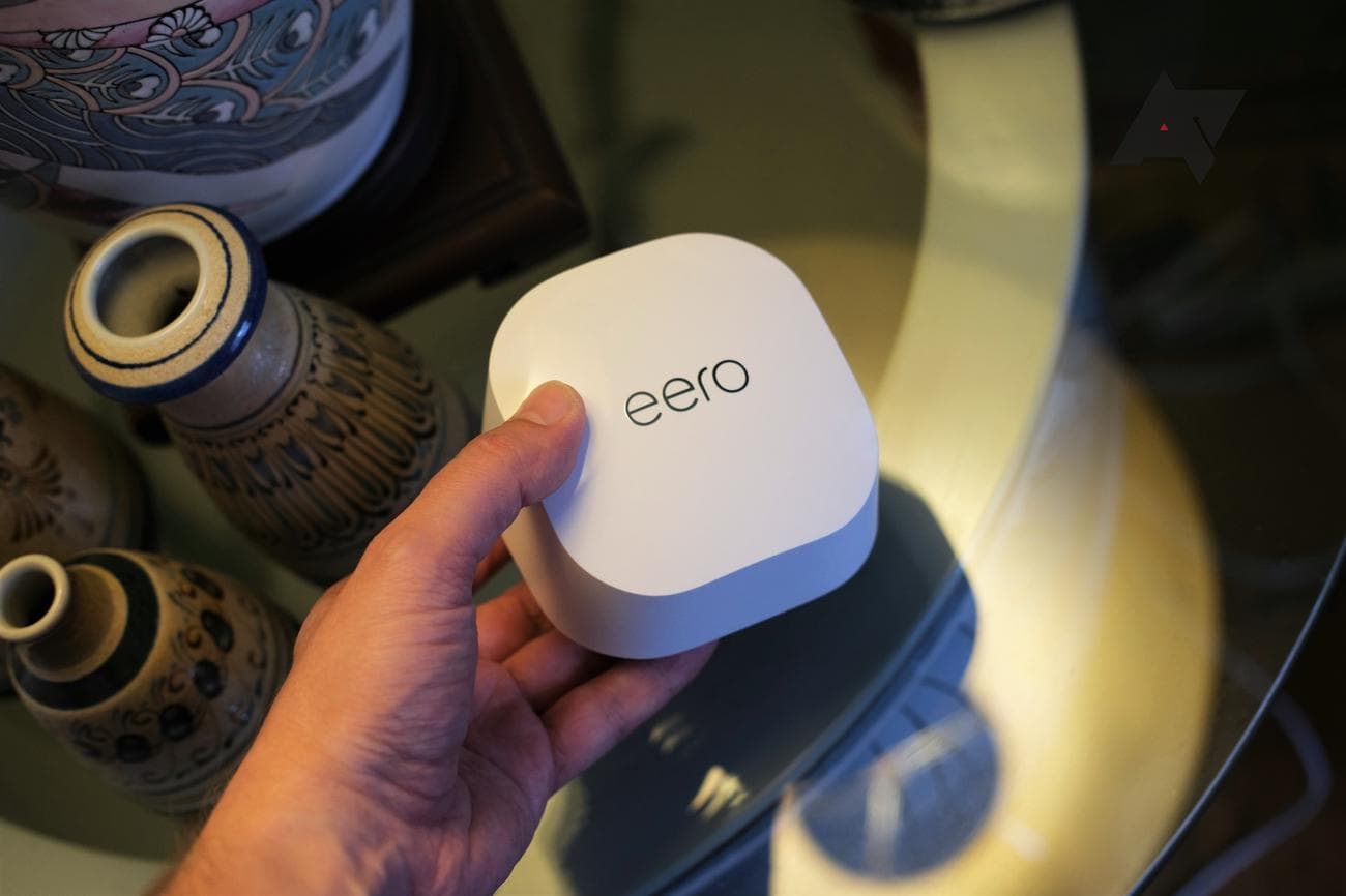Eero 6+ review hands-on glass
