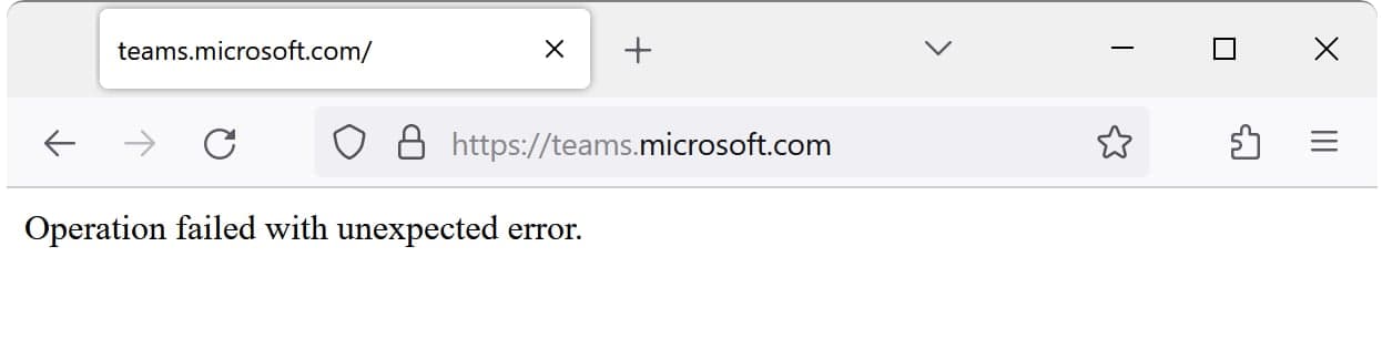 Διακοπή ιστού του Microsoft Teams
