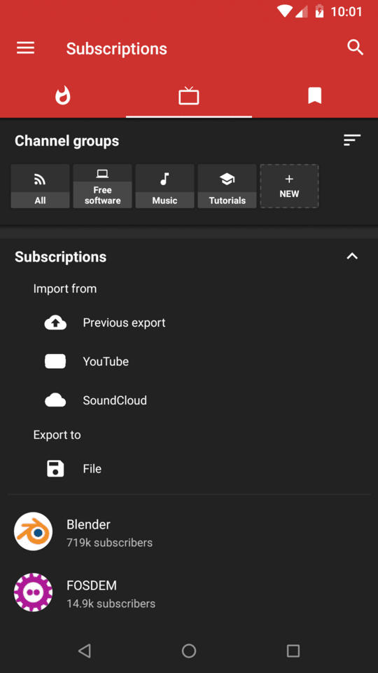 Σύνοψη της καλύτερης εξειδικευμένης εφαρμογής Android NewPipe (1)
