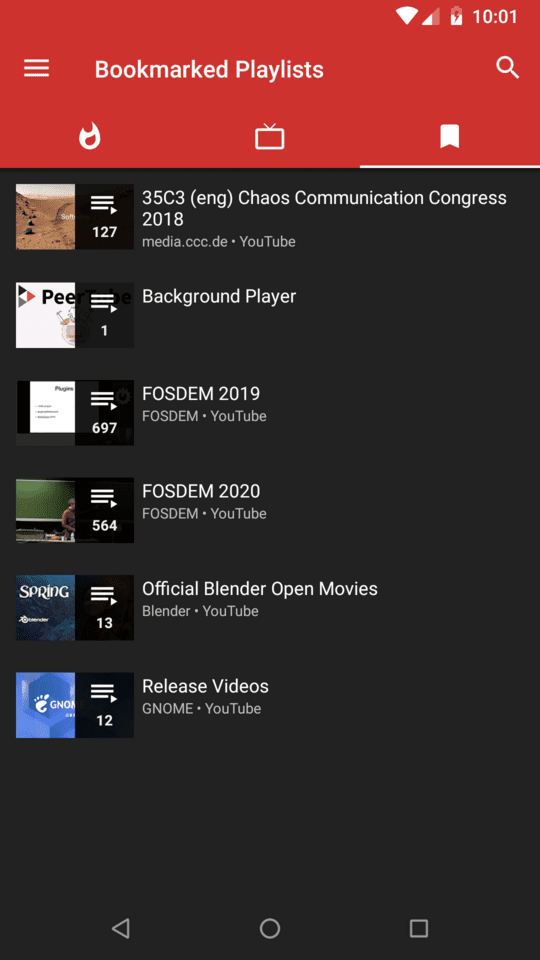 Σύνοψη της καλύτερης εξειδικευμένης εφαρμογής Android NewPipe (2)